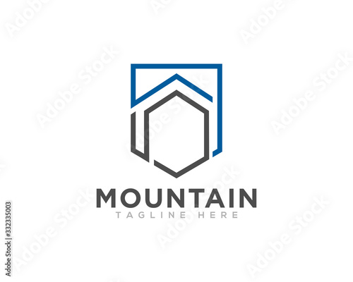 Mountain Logo Icon Design Vector