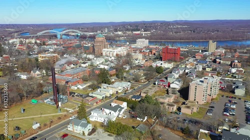 Scenic Morning Shot of Downtown Middletown Skyline photo