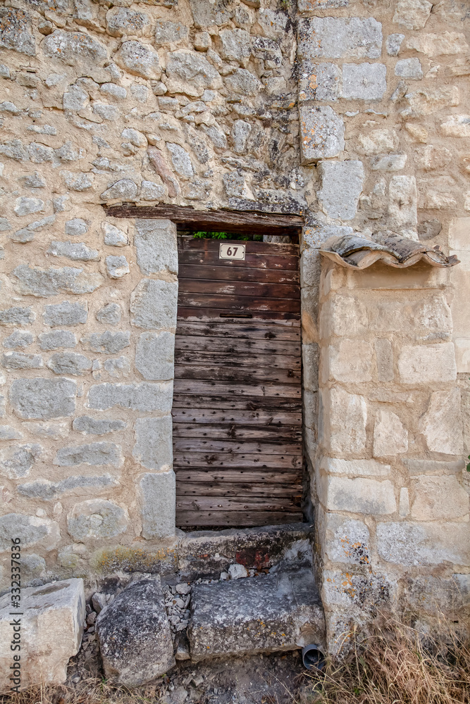 Old Door In Provence South Of France