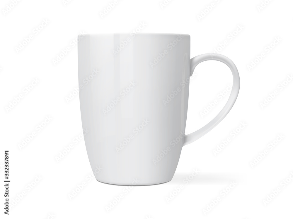 white mug isolated on white background mock up white mug isolated on white background mock up