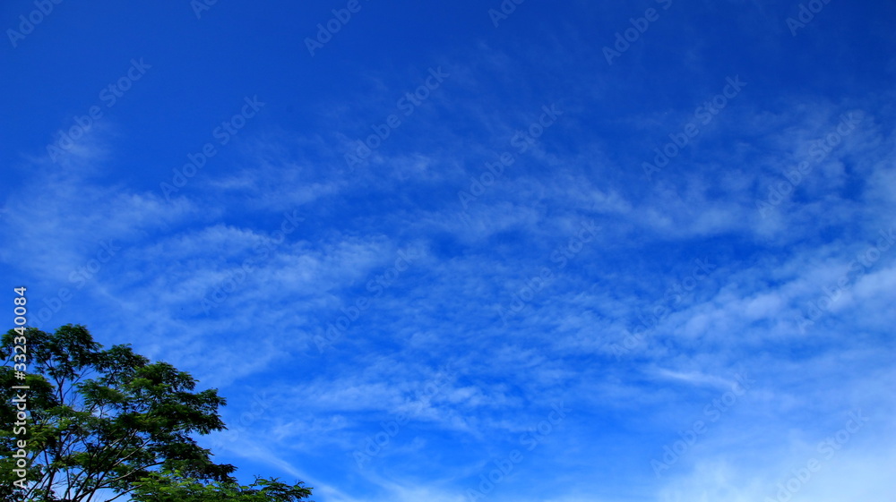 Obraz premium blue sky with cloud can be for backgrounds, designs and graphics