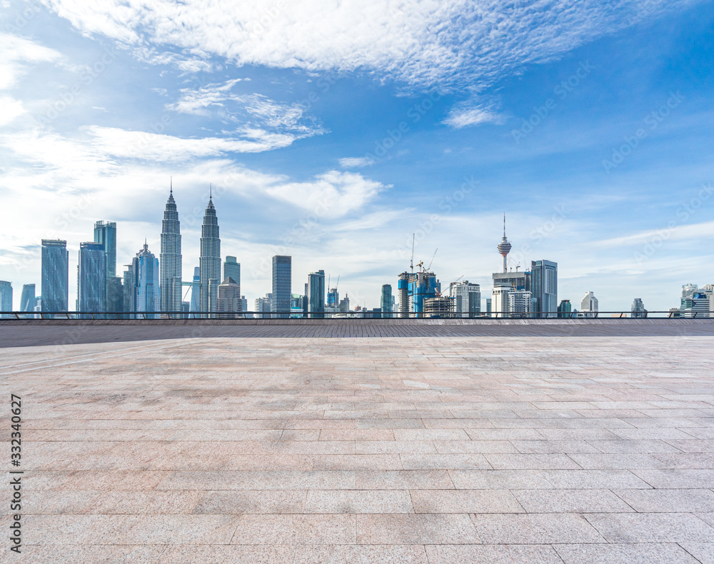 Obraz premium city skyline