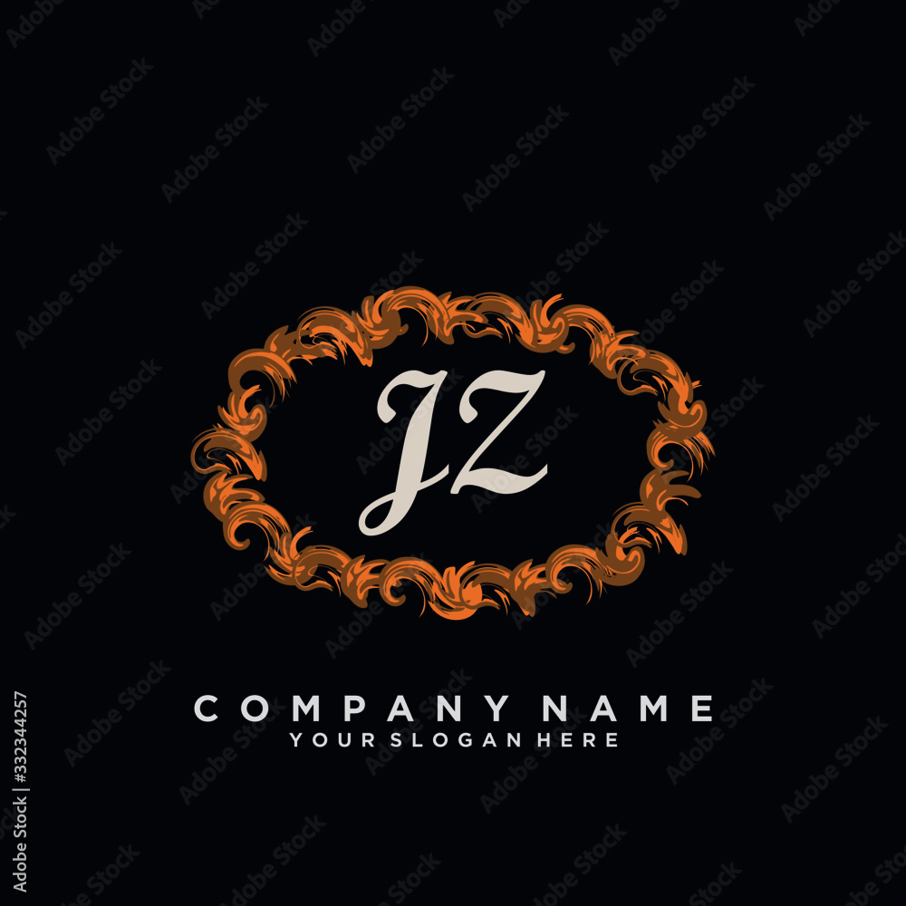 Initial Letter JZ Logo With circle Template Vector
Initial Letter JZ Logo With circle Template Vector