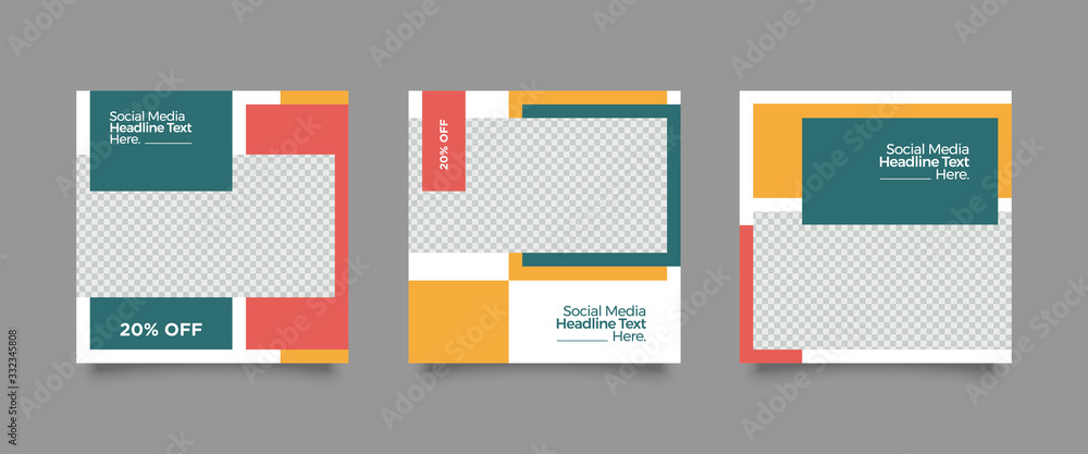 Trendy editable template for social networks stories and posts, vector illustration. Design backgrounds for social media. Trendy editable template for social networks stories and posts, vector illustration. Design backgrounds for social media.