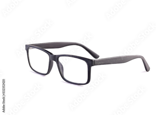Glasses isolated on white background. This image has better resolution and quality, and absolute sharpness from foreground to background.