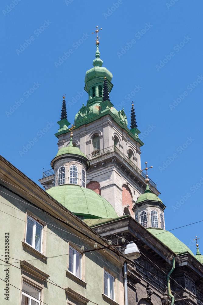 Korniakt Tower, Church of the Assumption, Lviv, Ukraine Korniakt Tower, Church of the Assumption, Lviv, Ukraine