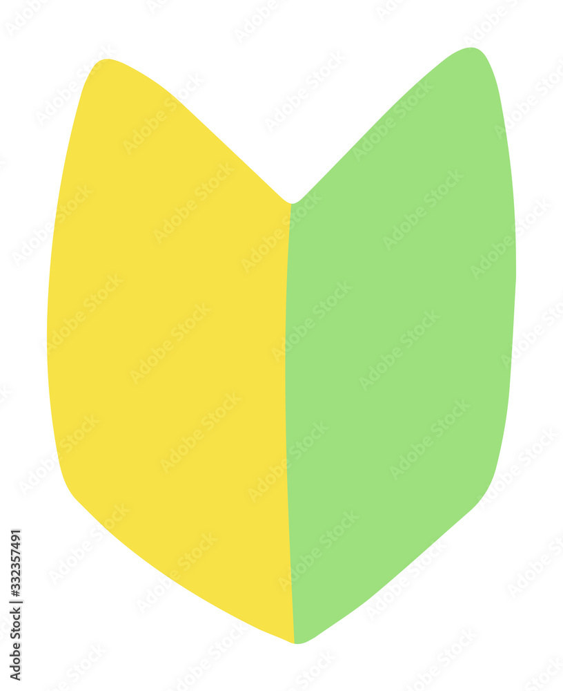 初心者マークのイラスト Stock Vector | Adobe Stock