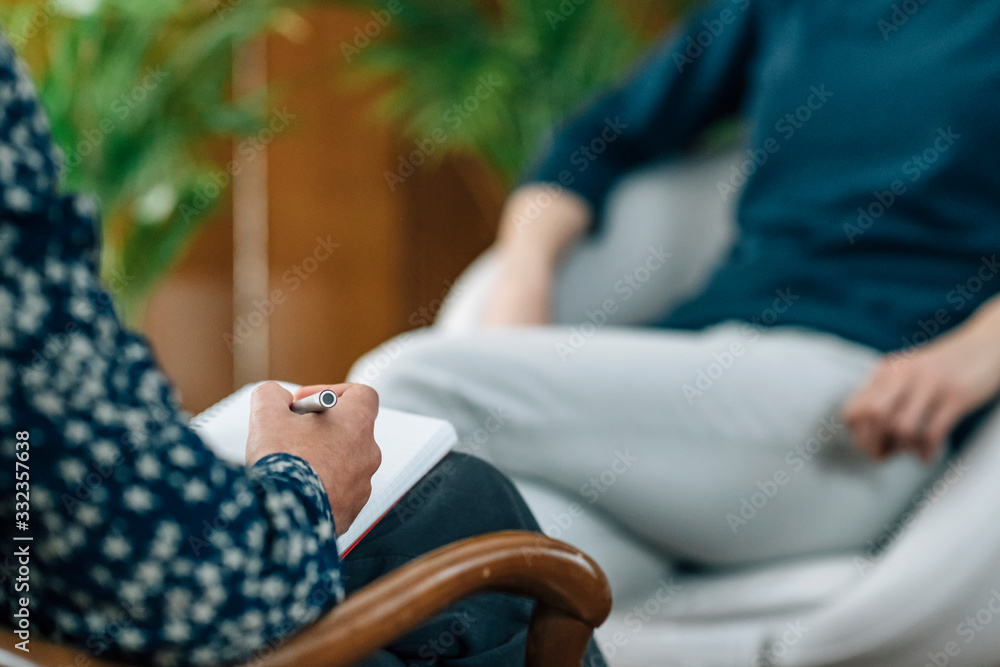 Fototapeta premium Neuro-linguistic Programming or NLP Therapeutic Session