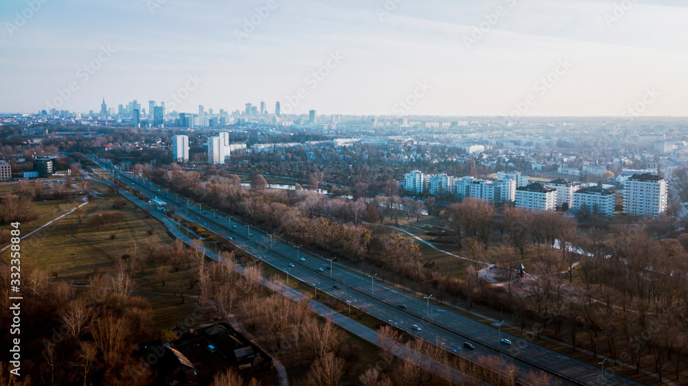 Obraz premium Warszawa Warsaw Poland Polska