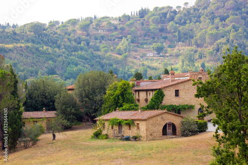 Wallpaper Mural typical tuscan stone house Torontodigital.ca