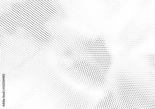 Abstract halftone dotted background. Futuristic grunge pattern, dot and circles. Vector modern optical pop art texture for posters, sites, business cards, cover, postcards, labels, stickers layout.