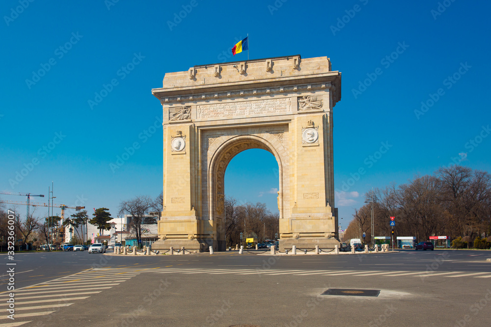 Bucharest Arch of Triumph Romania 