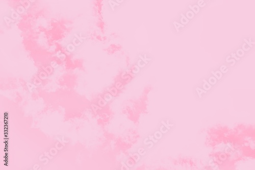 Pastel pink coral abstract background. Pink watercolor abstract sky background