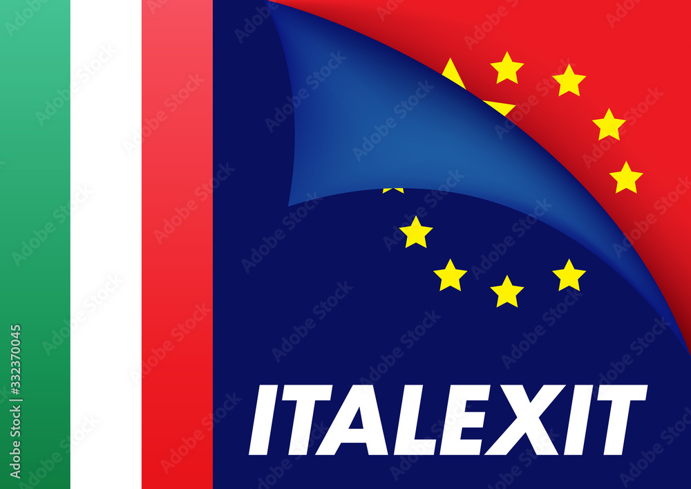 illustration italian european and chinese flag illustration italian european and chinese flag