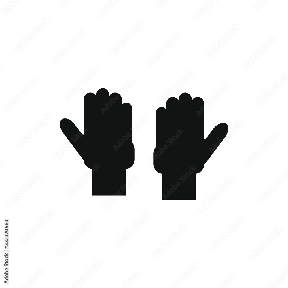 Obraz premium vector hands on white background