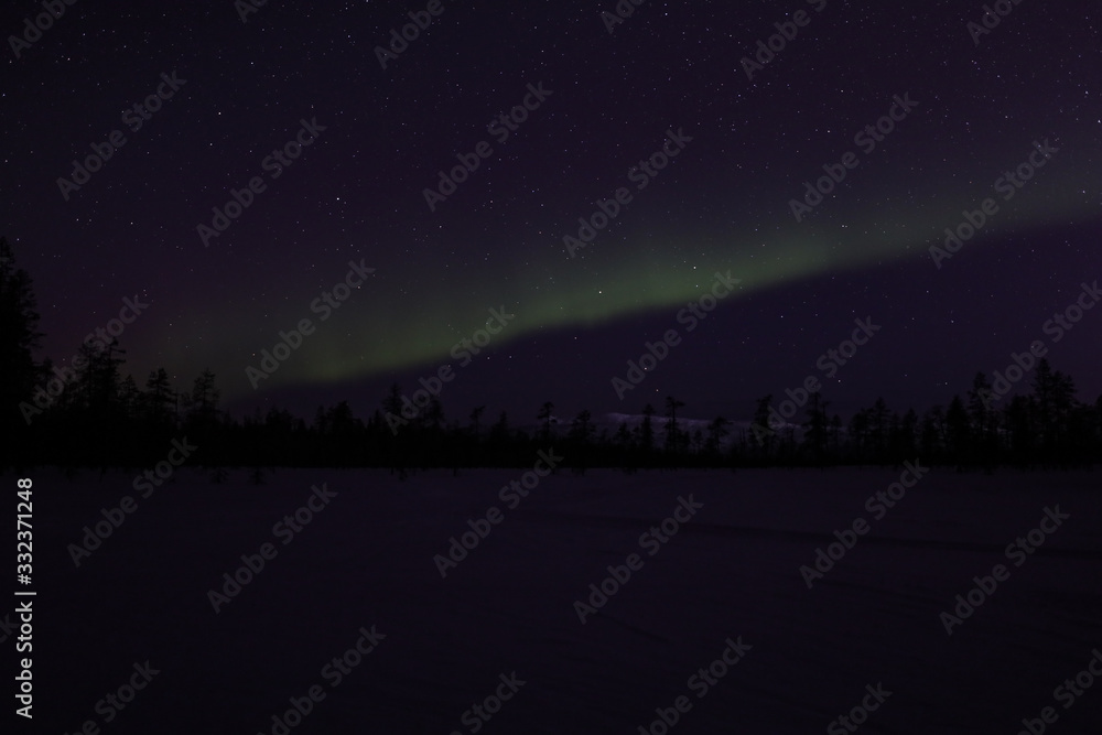 Northern Lights over Lappland