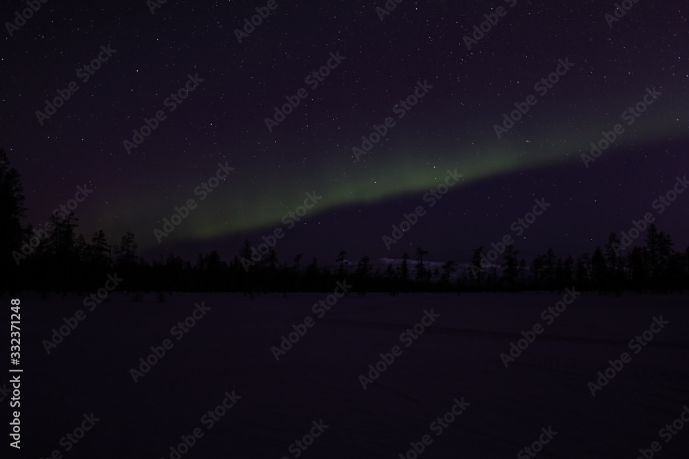 Northern Lights over Lappland Northern Lights over Lappland