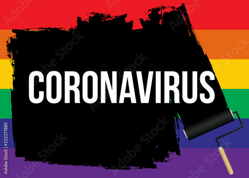 Concept symbolisant la transformation de la vie économique de la planète, qui passe de la liberté de circuler au confinement pour faire face à l’épidémie de Coronavirus.