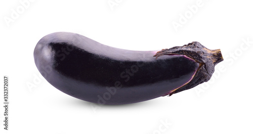 Wallpaper Mural Japanese eggplant isolated on a white background Torontodigital.ca