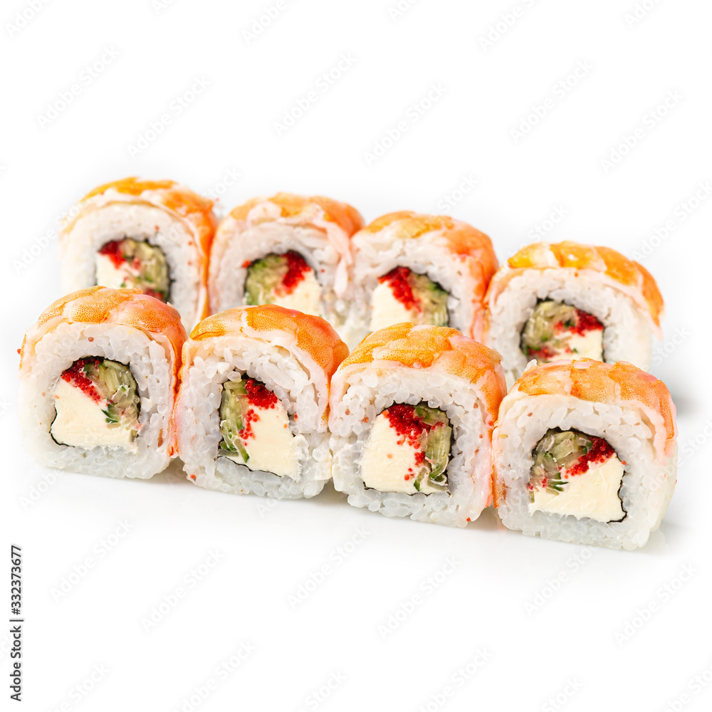 rolls on a white background for a restaurant menu11 rolls on a white background for a restaurant menu11