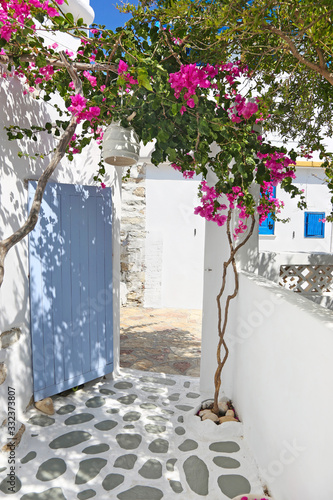 traditional architecture of Cyclades islands Greece - Ano Koufonisi island Greece