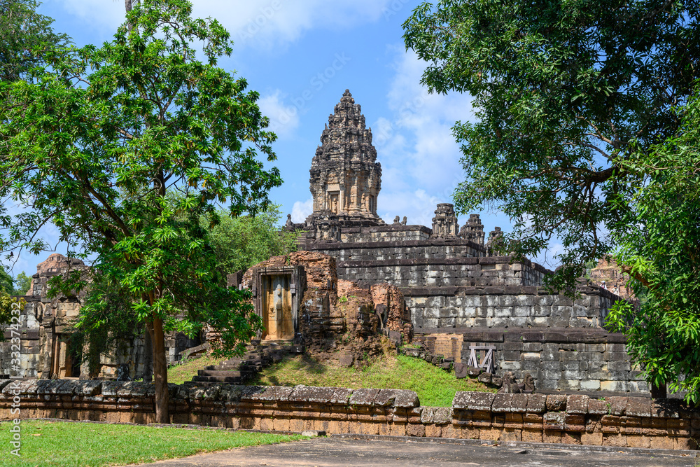 Bakong Temple.Late 9th Century Bakong Temple.Late 9th Century