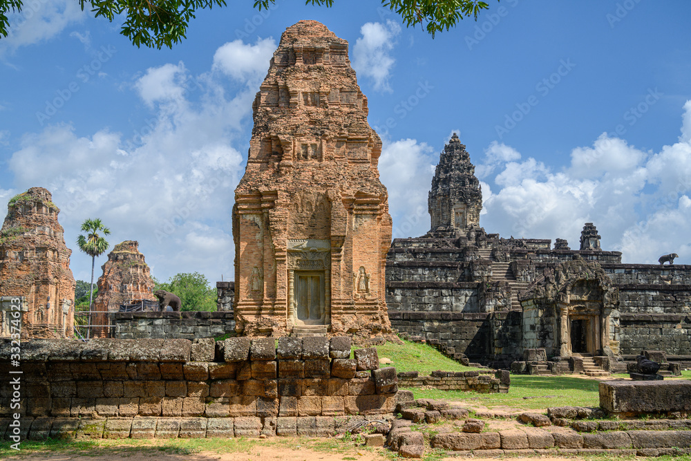 Bakong Temple.Late 9th Century Bakong Temple.Late 9th Century