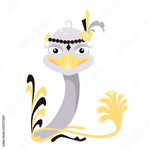 ostrich fashionista