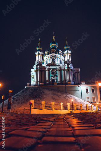 St. Andrew church in Kiev,Ukraine