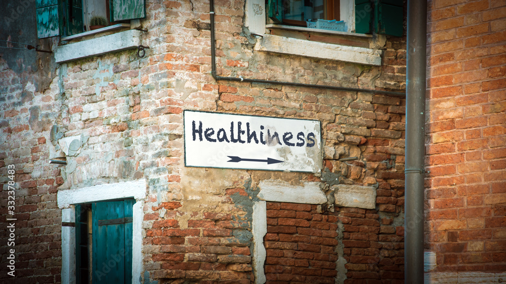 Street Sign to Healthiness