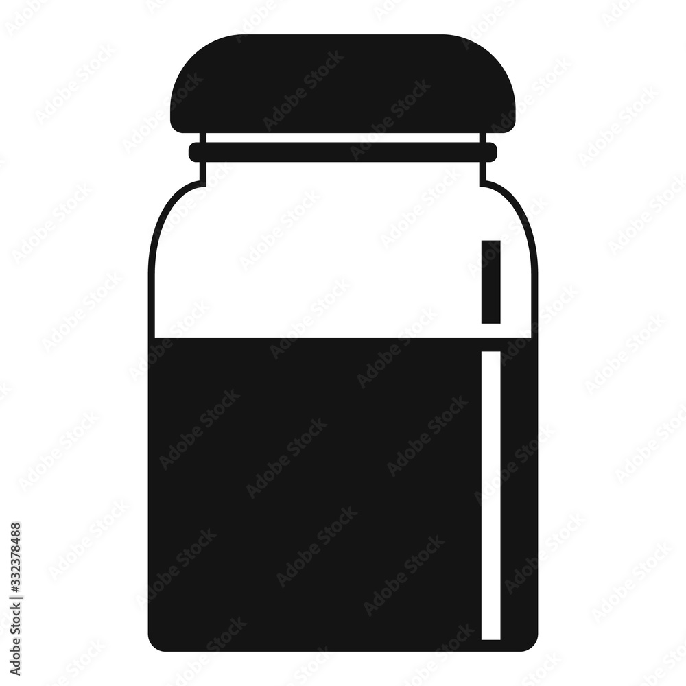 Condiment icon. Simple illustration of condiment vector icon for web design isolated on white background Condiment icon. Simple illustration of condiment vector icon for web design isolated on white background