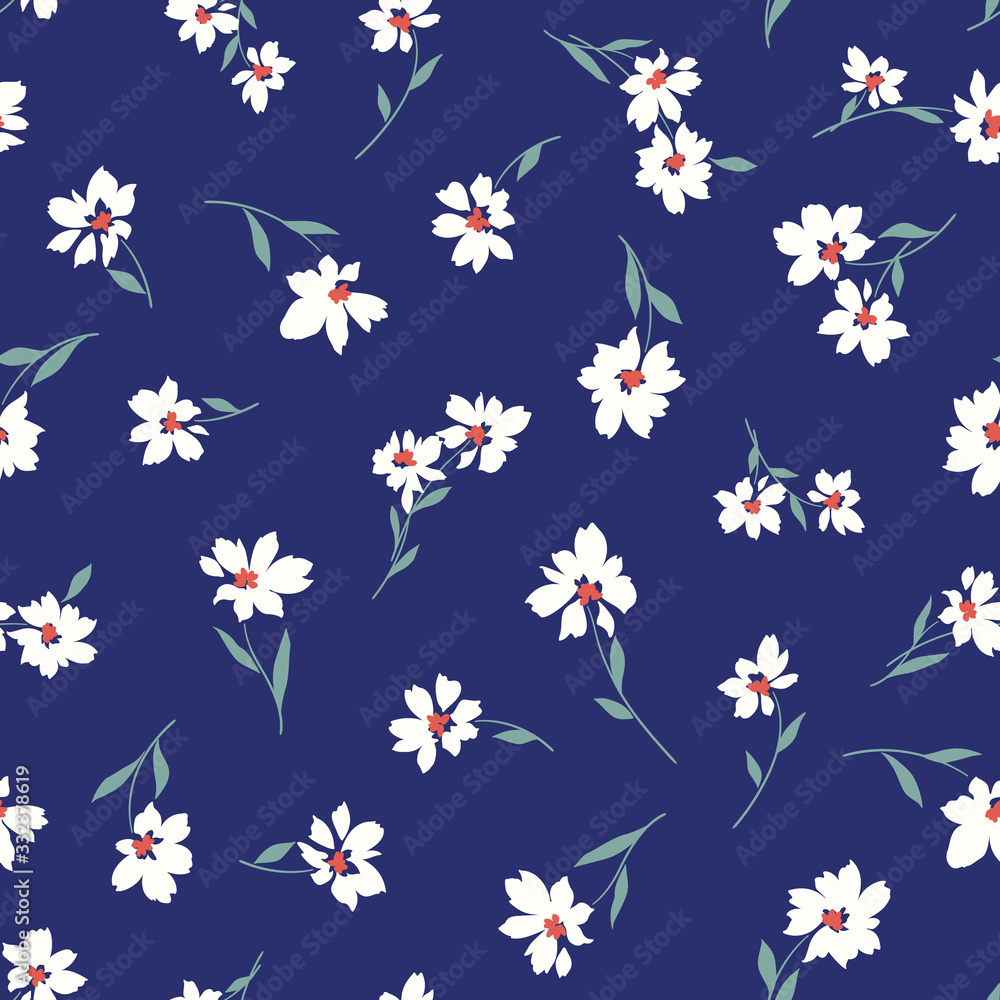 Seamless vector pattern of a beautiful flower, Seamless vector pattern of a beautiful flower,
