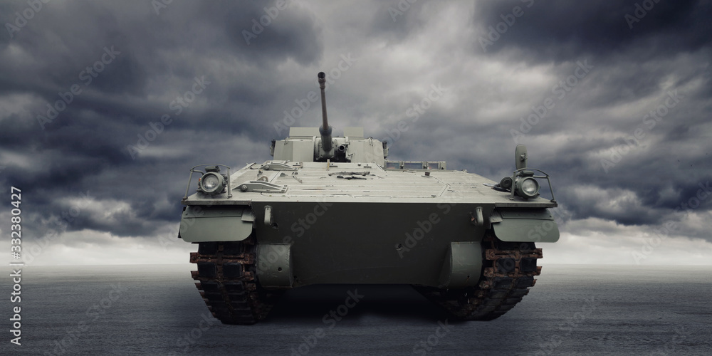 Fototapeta premium Old military tank