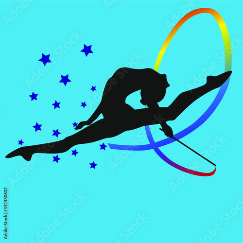 rhythmic gymnastics sports children section