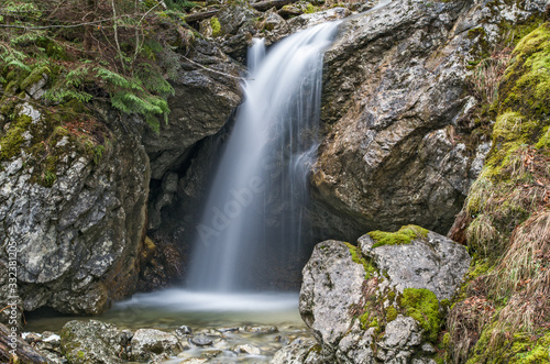 Kleiner Wasserfall im Martinsgraben