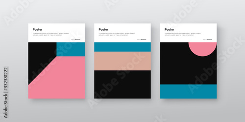 Bauhaus Design Poster Mockup Collection