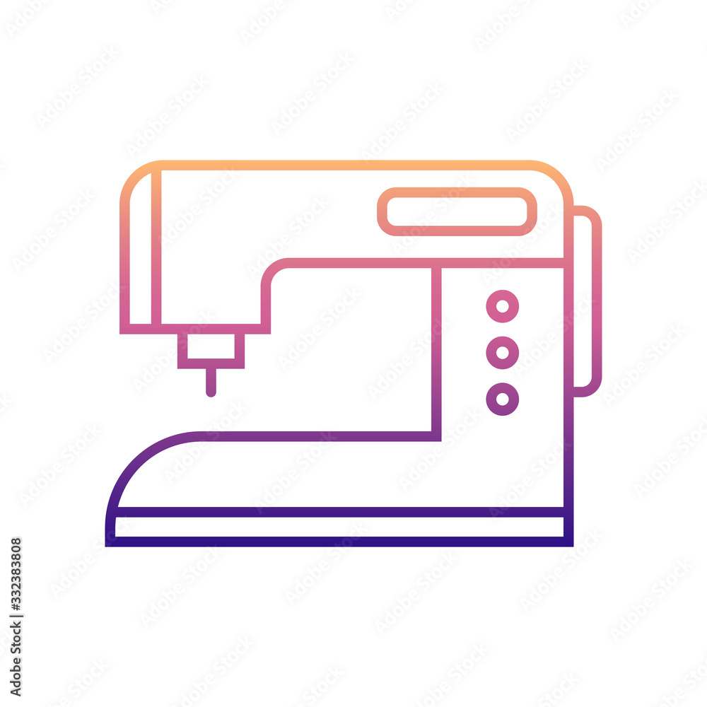 sewing machine nolan icon. Simple thin line, outline vector of Appliances icons for ui and ux, website or mobile application sewing machine nolan icon. Simple thin line, outline vector of Appliances icons for ui and ux, website or mobile application