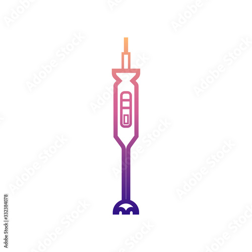 hand blender nolan icon. Simple thin line, outline vector of Appliances icons for ui and ux, website or mobile application