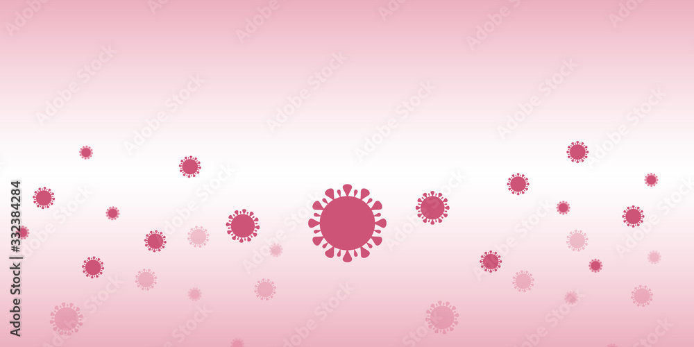 China epidemic coronavirus 2019-nCoV in Wuhan, Novel Coronavirus (2019-nCoV). Virus Covid 19-NCP
