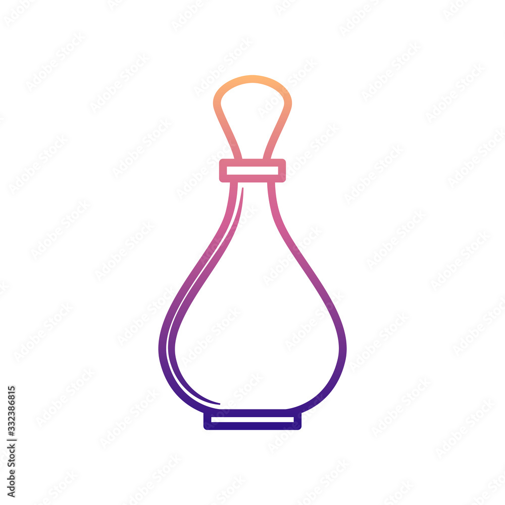 perfume bottle nolan icon. Simple thin line, outline vector of BOTTLE icons for ui and ux, website or mobile application perfume bottle nolan icon. Simple thin line, outline vector of BOTTLE icons for ui and ux, website or mobile application
