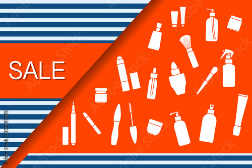 Cosmetics, makeup Sale Shopping Purchase Discount