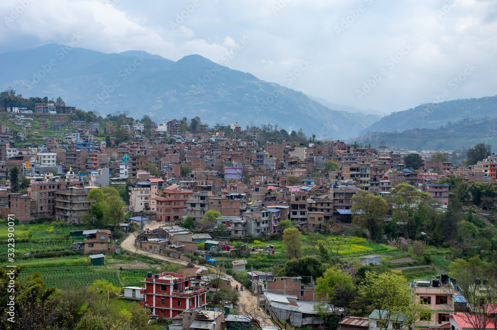 Bungamati City in Nepal