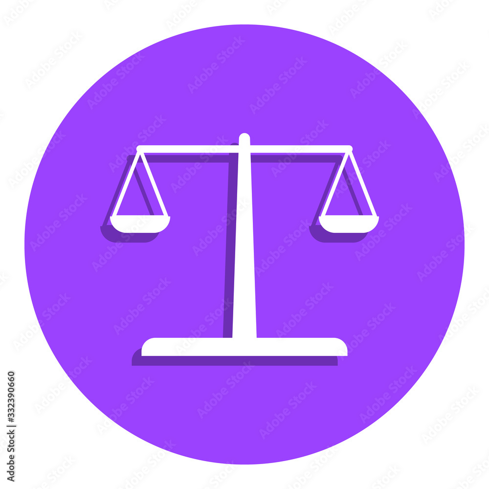 Libra badge icon. Simple glyph, flat vector of Finance icons for ui and ux, website or mobile application Libra badge icon. Simple glyph, flat vector of Finance icons for ui and ux, website or mobile application