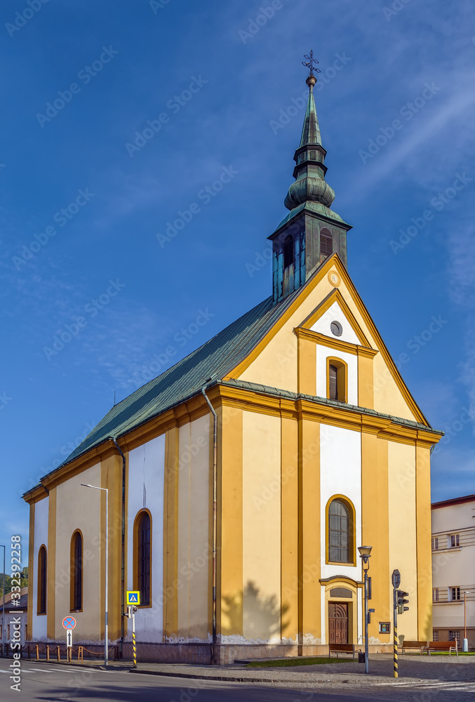 Obraz premium Lutheran Church, Bardejov, Slovakia