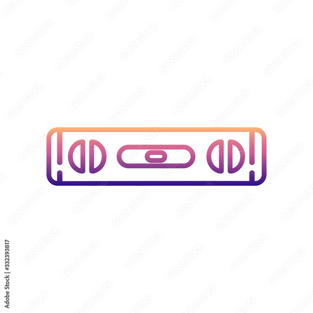 tool level nolan icon. Simple thin line, outline vector of Measuring Instruments icons for ui and ux, website or mobile application tool level nolan icon. Simple thin line, outline vector of Measuring Instruments icons for ui and ux, website or mobile application