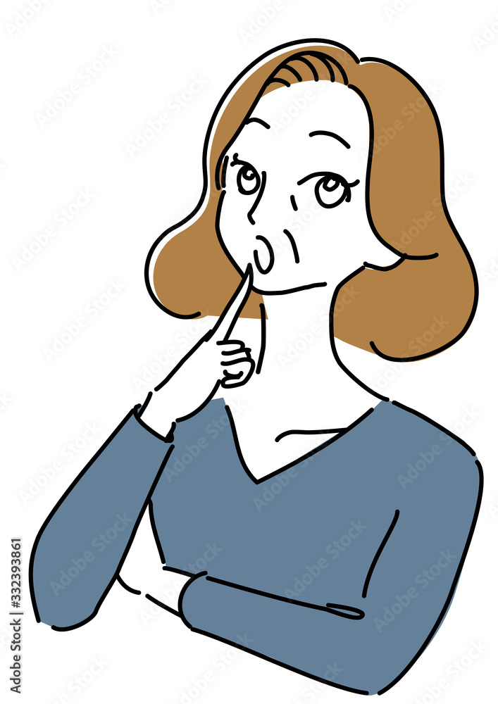 きれいで清潔感のある中高年女性