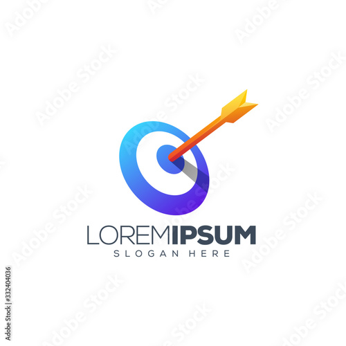 target logo design vector illustration