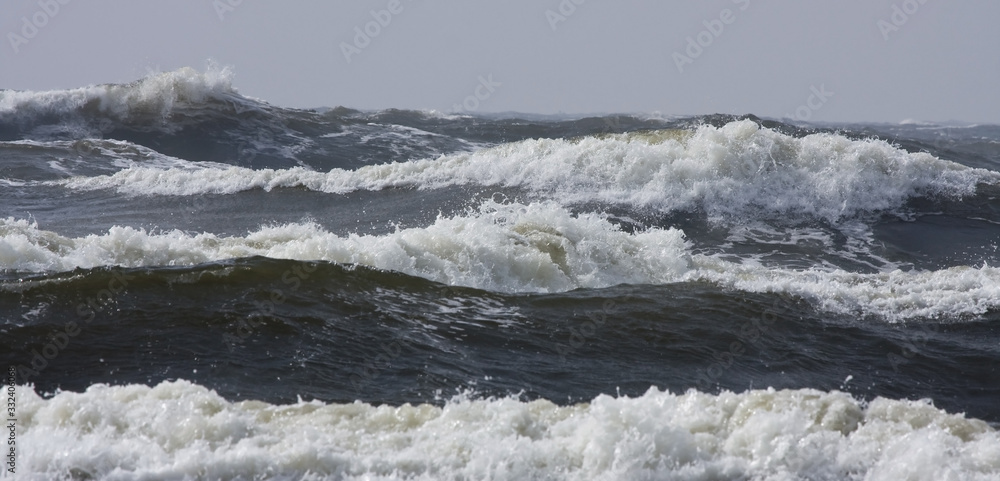 Storm on the Baltic sea Storm on the Baltic sea