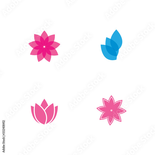 Beauty Vector lotus icon