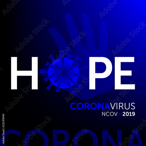 novel coronavirus (covid-19 or 2019-ncov). wuhan virus disease concept, background vector illustration.